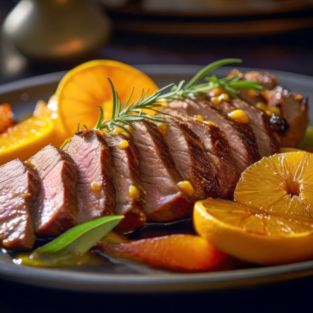 DUCK À L'ORANGE